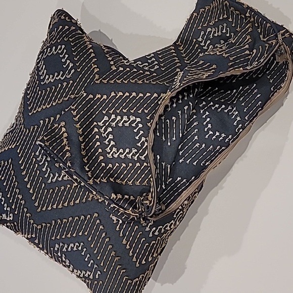 Raymour & Flanigan Other - Raymour & Flanigan Santa Fe Upholstered Throw Pillow Covers Set of 2 Muted Green